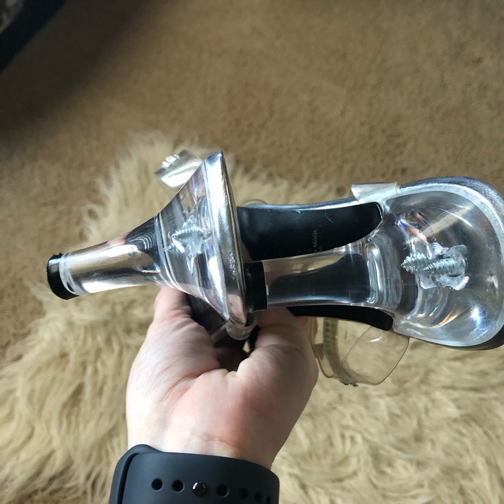 Rhinestone Slip On Heels - Picture 5 of 9